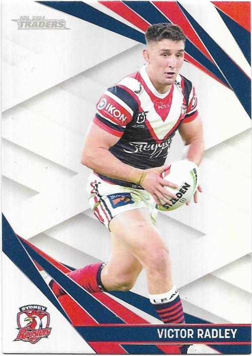 2024 NRL Traders Titanium Pearl Special (PS131) Victor Radley Roosters