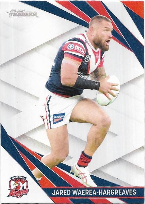2024 NRL Traders Titanium Pearl Special (PS135) Jared Waerea-Hargraves Roosters
