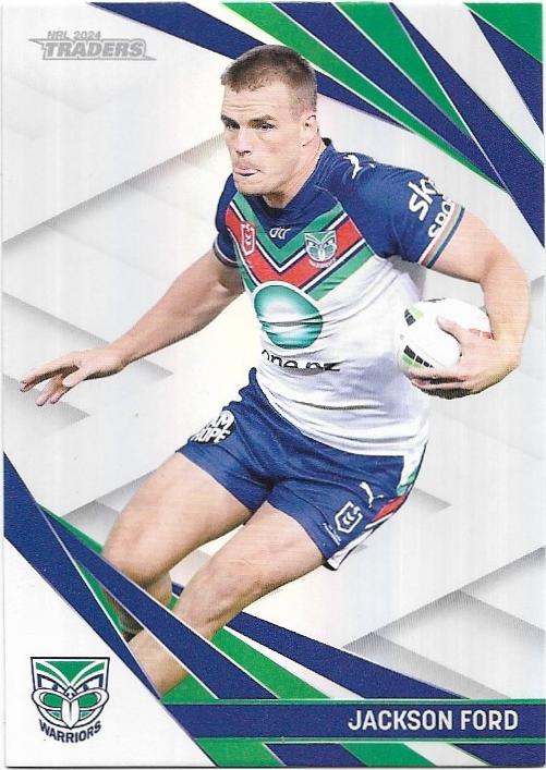 2024 NRL Traders Titanium Pearl Special (PS139) Jackson Ford Warriors