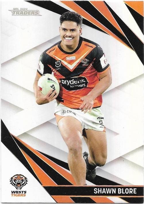 2024 NRL Traders Titanium Pearl Special (PS147) Shawn Blore Wests Tigers