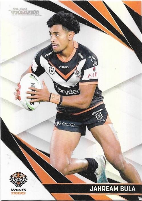2024 NRL Traders Titanium Pearl Special (PS148) Jahream Bula Wests Tigers