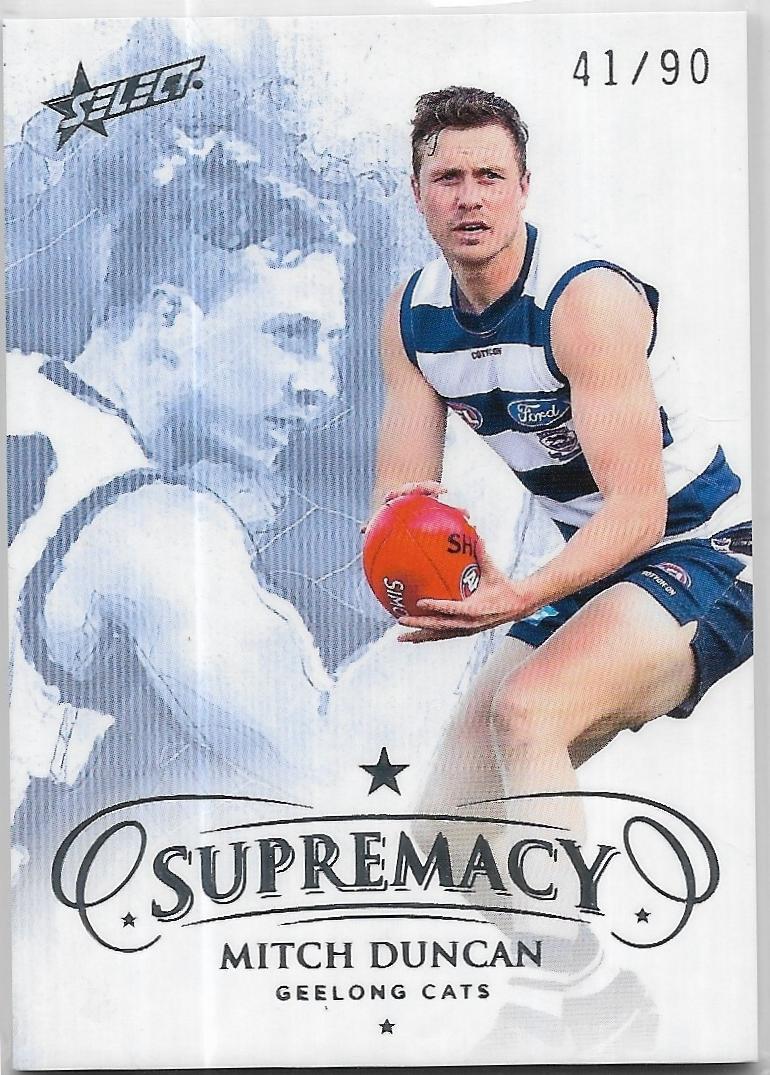 2019 Select Supremacy Base (39) Mitch Duncan Geelong 41/90