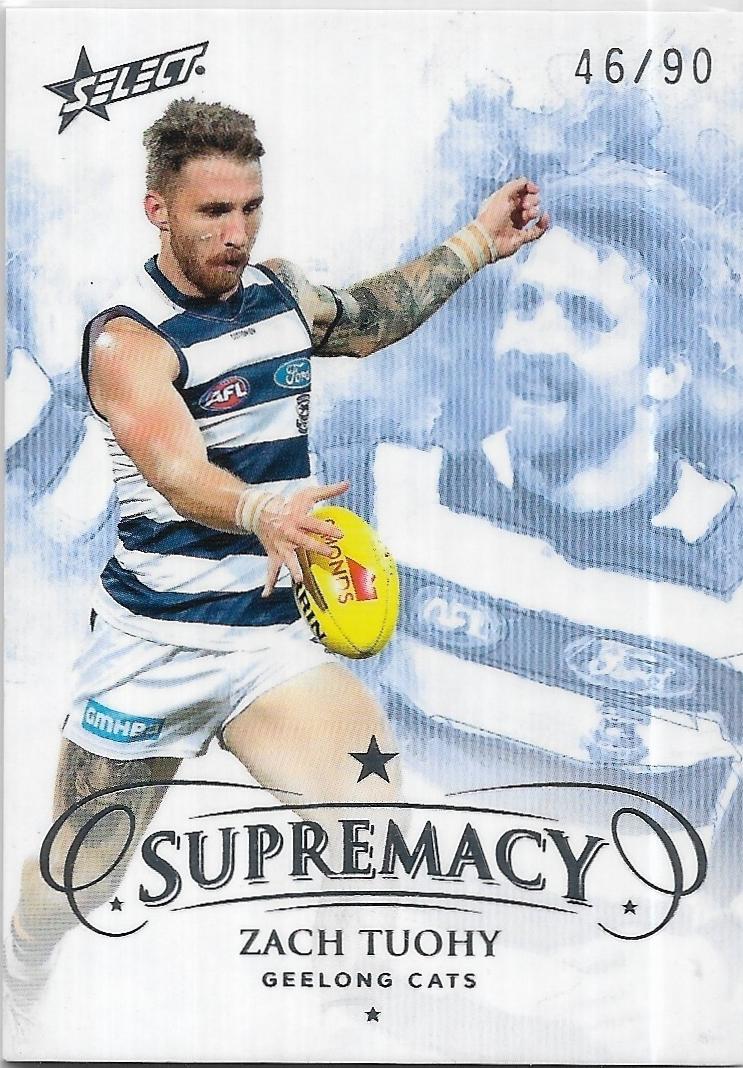 2019 Select Supremacy Base (42) Zach TUOHY Geelong 46/90